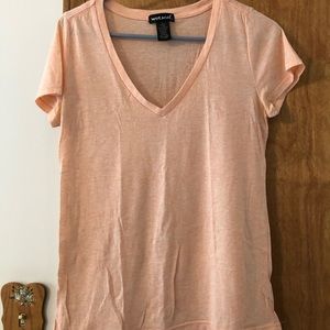 Wet Seal V Neck Tee